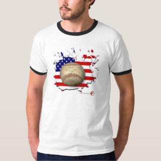 T-shirt Base-ball américain