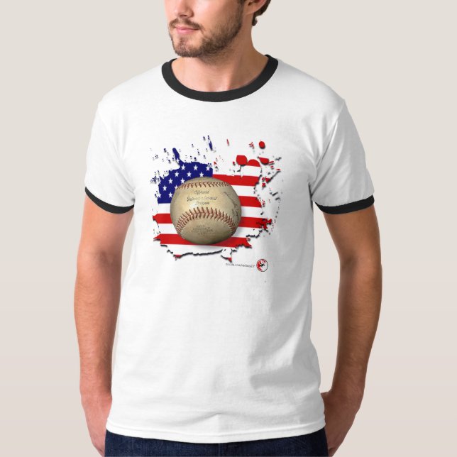 T-shirt Base-ball américain (Devant)