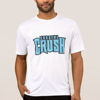 T-shirt base-ball côtier d'écrasement