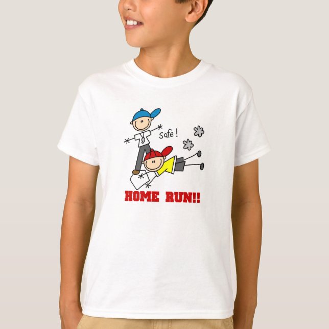 T-shirt Base-ball coup de circuit (Devant)