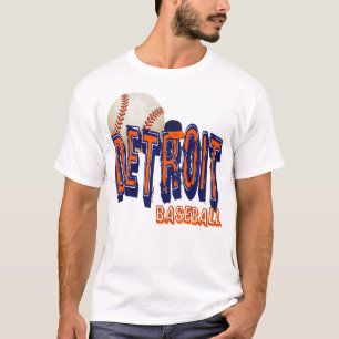 T-SHIRT BASE-BALL DE DETROIT