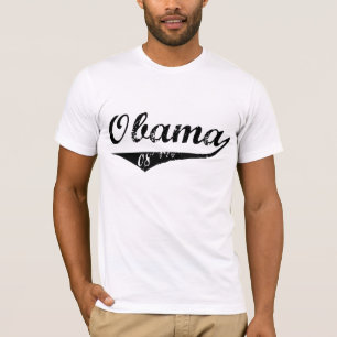 T-shirt Base-ball Obama 08