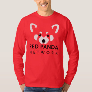 T-shirt Base-ball rouge T de panda rouge