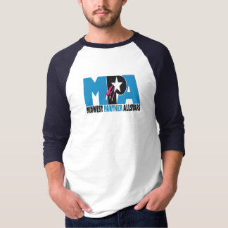 T-shirt Base-ball T de papa de panthère
