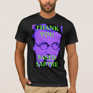 T-shirt basé de Sartre
