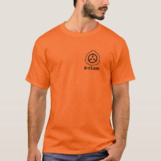 T-shirt Base de SCP : D-Class