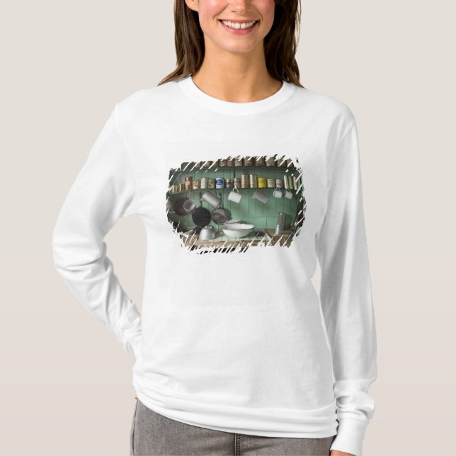 T-shirt base Port Lockroy en antarctique (Devant)
