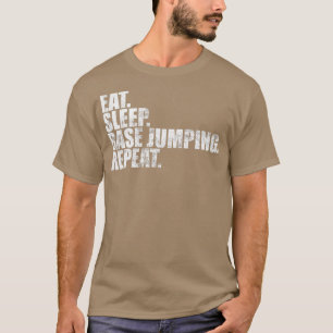 T-shirt Base Saut Manger Sleep Base Saut Répéter