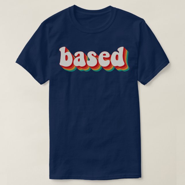 T-shirt Basé sur 3 (Design devant)