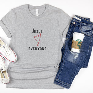 T-shirt basé sur la foi pour les femmes   Jésus ai