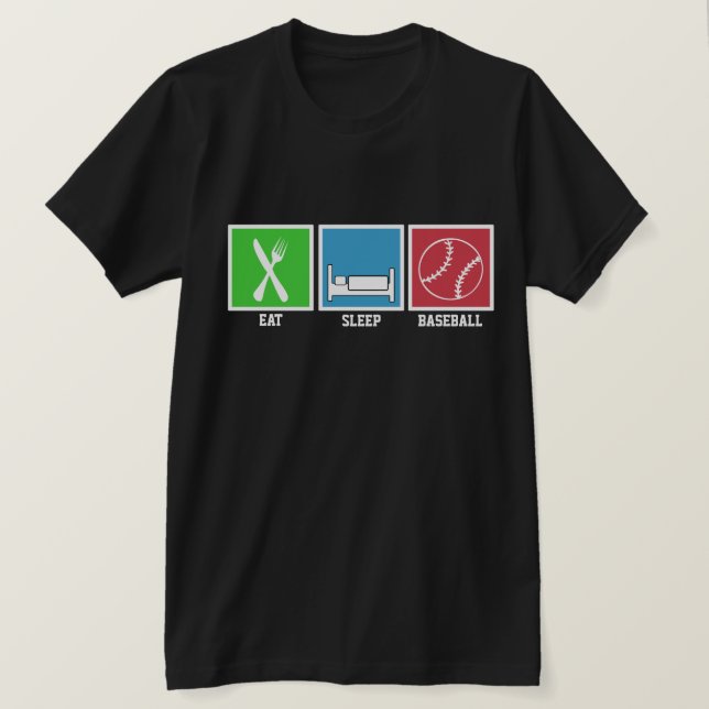 T-shirt Baseball (Design devant)