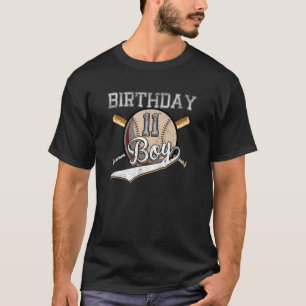 T-shirt Baseball 11e fête d'anniversaire 11 ans Baseball