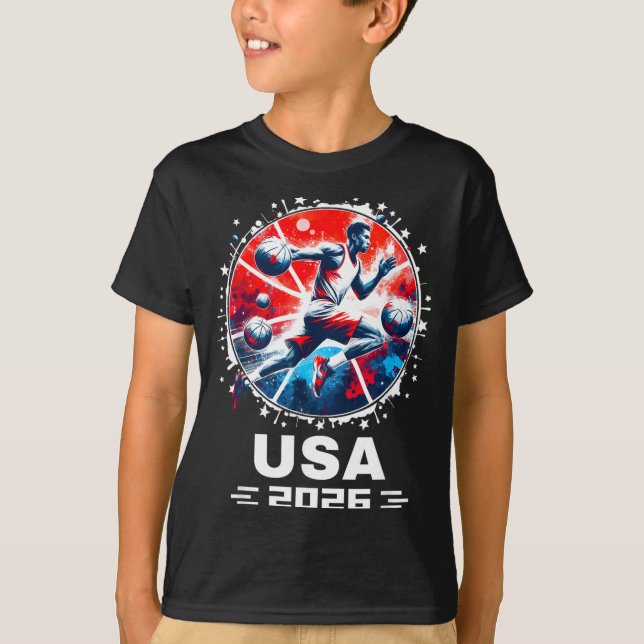 T-shirt Baseball 2026 Baseball (Devant)