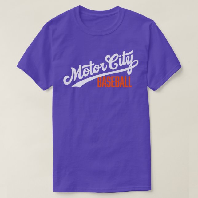 T-shirt Baseball à Moteur (Design devant)