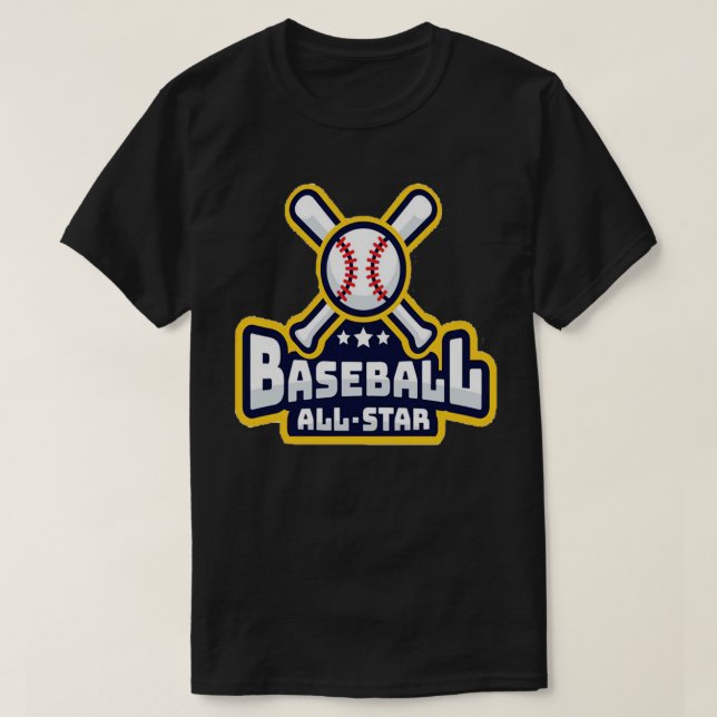 T-shirt BaseBall AllStar (Design devant)