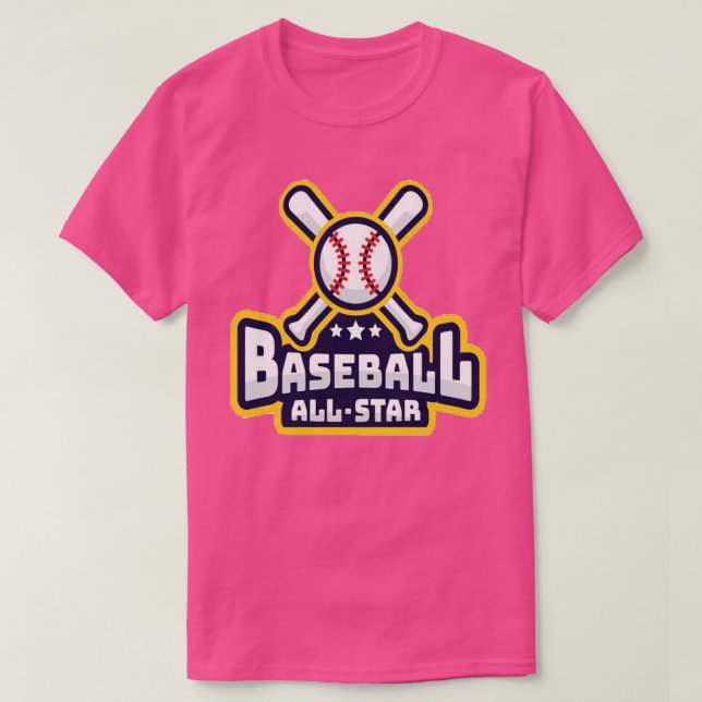 T-shirt BaseBall AllStar (Design devant)