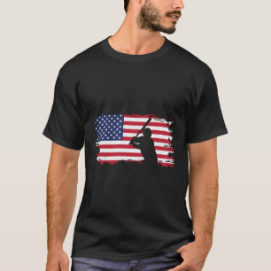 T-shirt Baseball américain