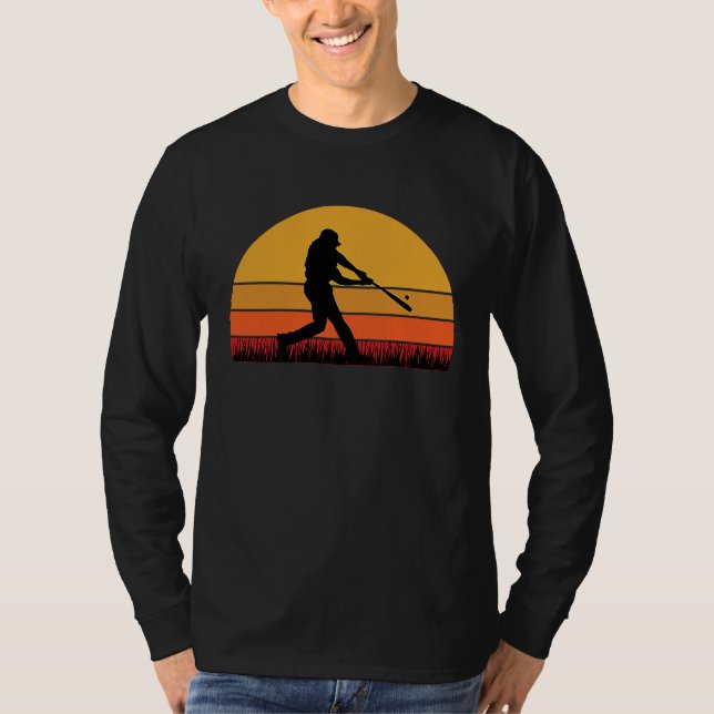 T-shirt Baseball Beisbol Batter HR Home Run Hit Ball Bat C (Devant)