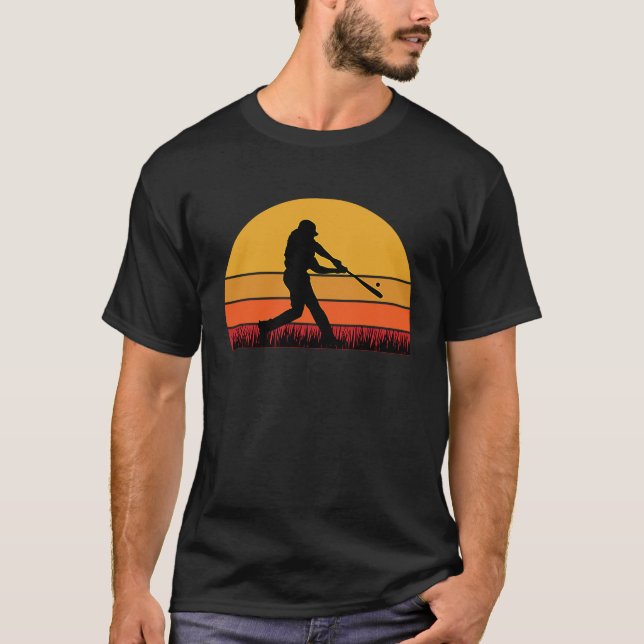 T-shirt Baseball Beisbol Batter HR Home Run Hit Ball Bat C (Devant)