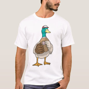T-shirt Baseball de canard Gant de baseball Sports
