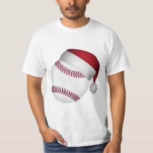 T-shirt Baseball de Noël