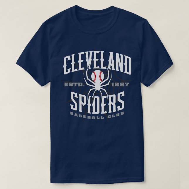 T-shirt Baseball des araignées (Design devant)