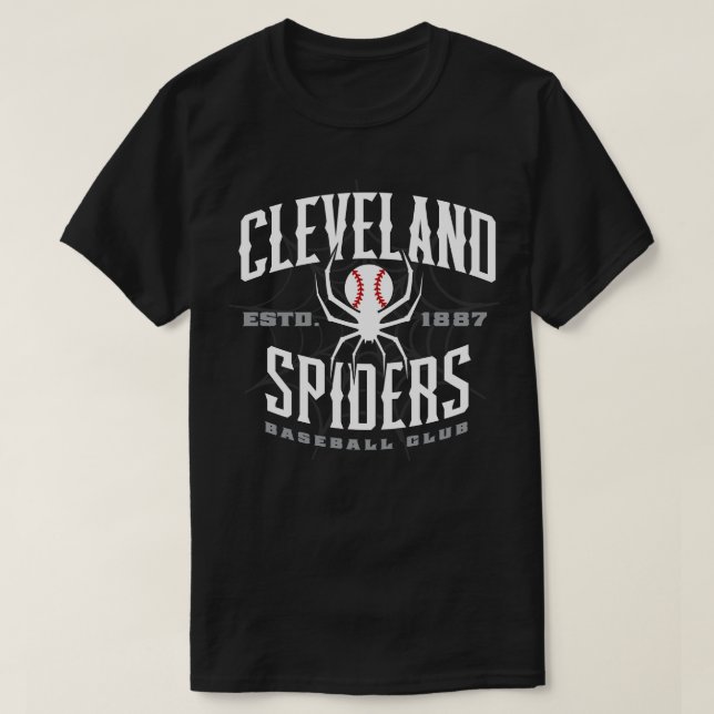 T-shirt Baseball des araignées (Design devant)