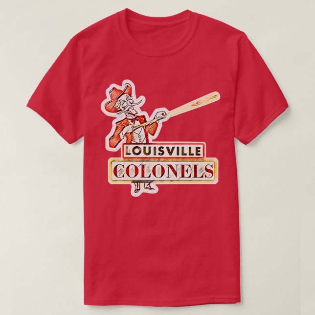T-shirt Baseball des Colonels de Louisville (Design devant)
