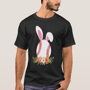 T-shirt Baseball Easter Egg Femmes Hommes Ados Filles Garç