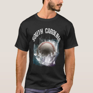 T-shirt Baseball en Caroline du Sud