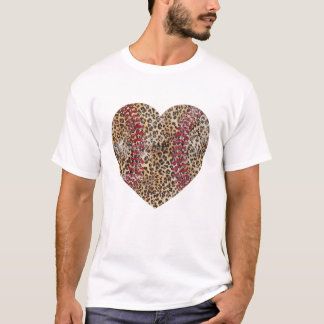 T-shirt Baseball Heart Softball Tball