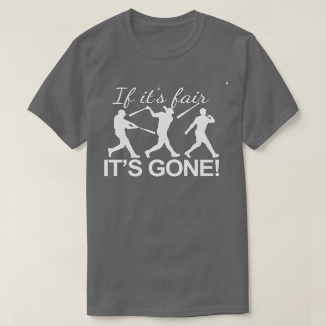 T-shirt Baseball Home Run Si Son Juste Son Dingler Glissé (Design devant)