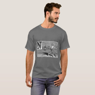 T-shirt Baseball Initial N Sports Rhyse Vintage Norman