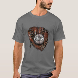 T-shirt Baseball Maman Leopard Softball Mama Grammy Baseba