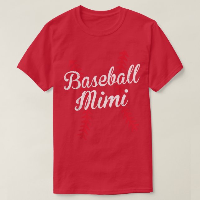T-shirt Baseball Mimi (Design devant)