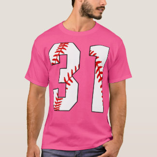 T-shirt Baseball Numéro 31 31 Baseball Jersey Favorite Pl