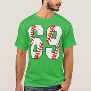 T-shirt Baseball Numéro 69 69 Jersey De Baseball Favorite