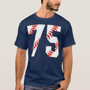 T-shirt Baseball Numéro 75 75 Baseball Jersey Favorite Pl