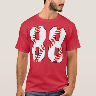 T-shirt Baseball Numéro 88 88 Baseball Jersey Favorite Pl