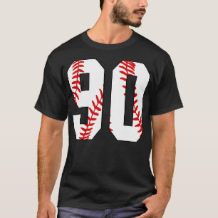 T-shirt Baseball Numéro 90 90 Jersey De Baseball Favorite 