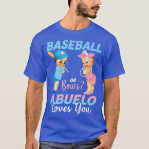T-shirt Baseball Ou Bows Abuelo Vous Aime Bébé Genre Réve
