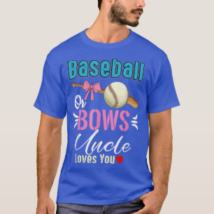 T-shirt Baseball Ou Bows Oncle Vous Aime Révélation De Sex