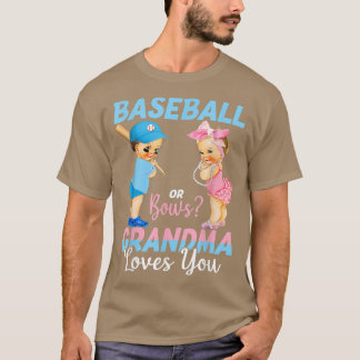 T-shirt Baseball Ou Prends Grand-Mère Vous Aime Bébé Genre