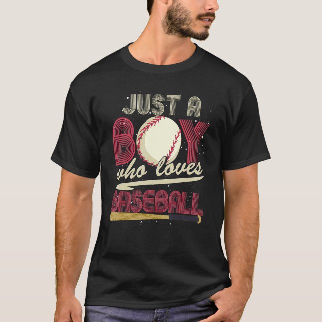 T-shirt Baseball Player Boys Sport Baseball  Catcher Baseb (Devant)