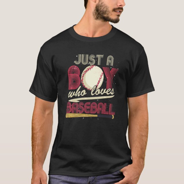 T-shirt Baseball Player Boys Sport Baseball Catcher Baseba (Devant)