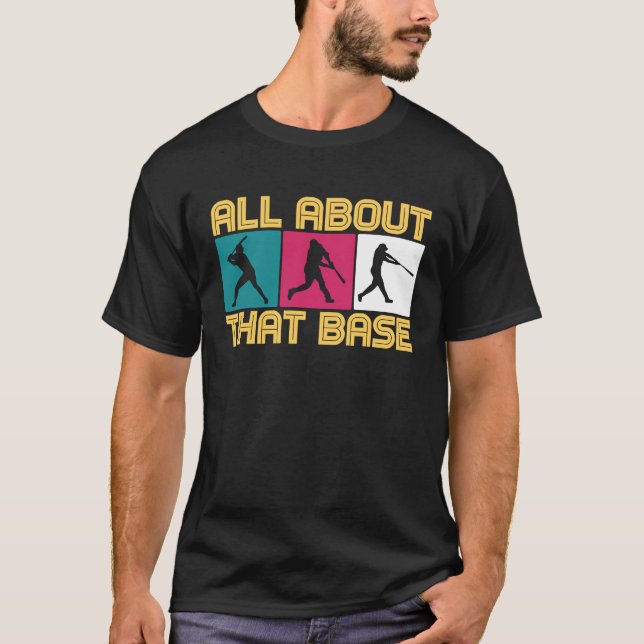 T-shirt Baseball quote for baseball players (Devant)