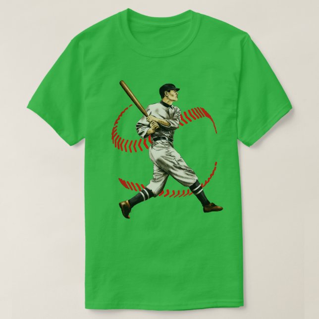T-shirt Baseball rétro 1 (Design devant)