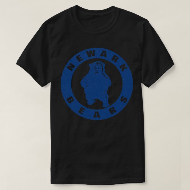T-shirt Baseball Retro Newark Bears (Design devant)
