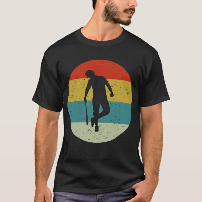 T-shirt baseball retro vinatge (Devant)