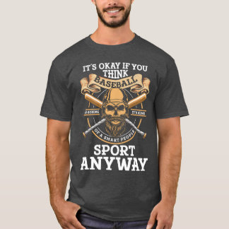 T-shirt Baseball Sport Sportif Usa fille